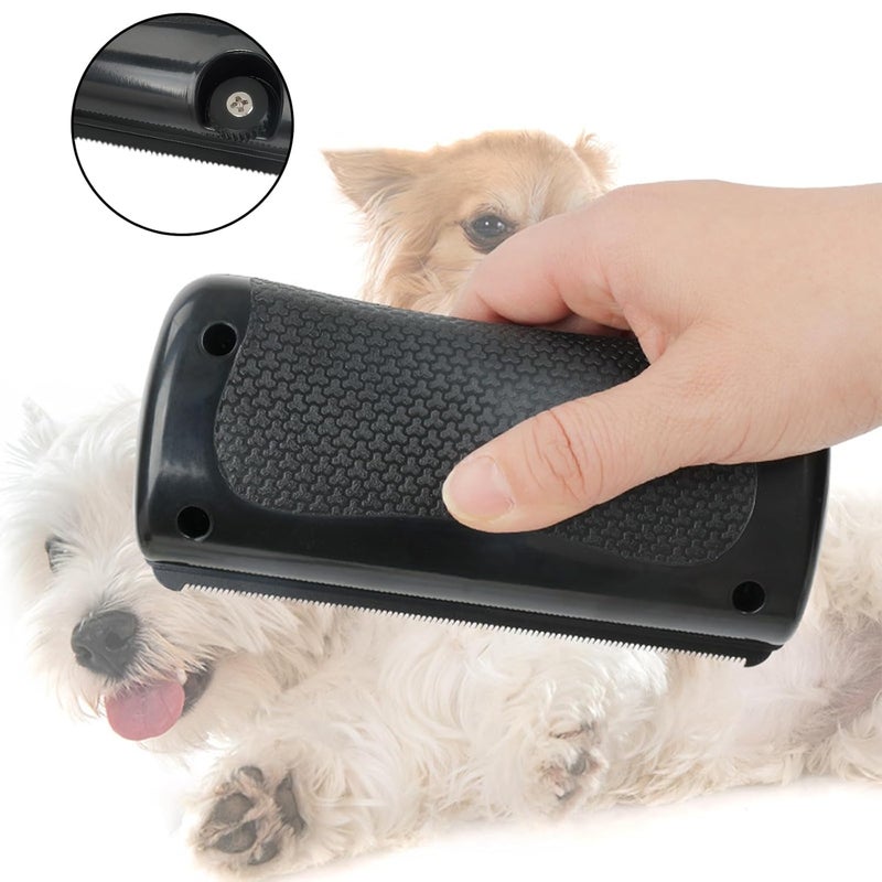 panthra 2 PCS Deshedding Dog Brush, Cat Deshedding Brush, Practical Cat Groomer, Suitable for Tangled Hair and Loose Hair, Ergonomic - Image 2